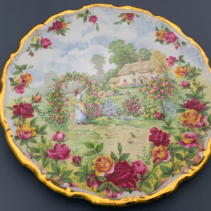 Royal Albert - A Celebration of the Old Country Roses Garden Collectors Plate.