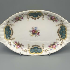 Royal Albert England Berkeley - 10" Eared Oval Tray (B).
