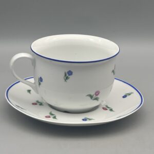 Wawel Made in Poland Flower Motifs - Tea Cup And Saucer