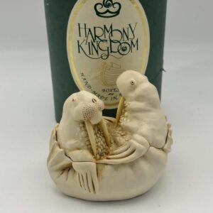 Harmony Kingdom Tea For Two Large Walrus Trinket Box