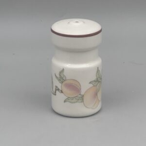 Wedgwood Peach Sterling - Salt Pot One Hole